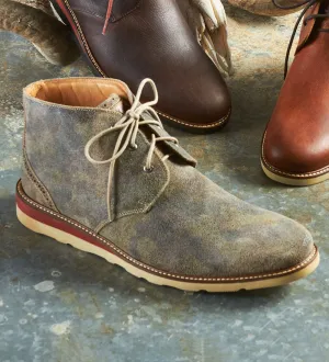 Martin Dingman Blue Ridge Suede Chukkas