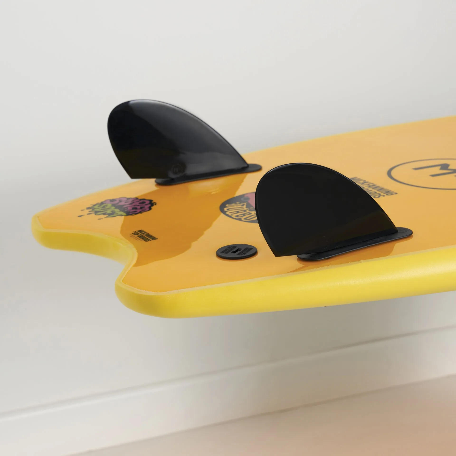 Mick Fanning Twin Turbo Super Soft Softboard - Sunshine/Orange