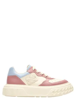 Sneakers Casadei Off Road in Pelle Multicolor