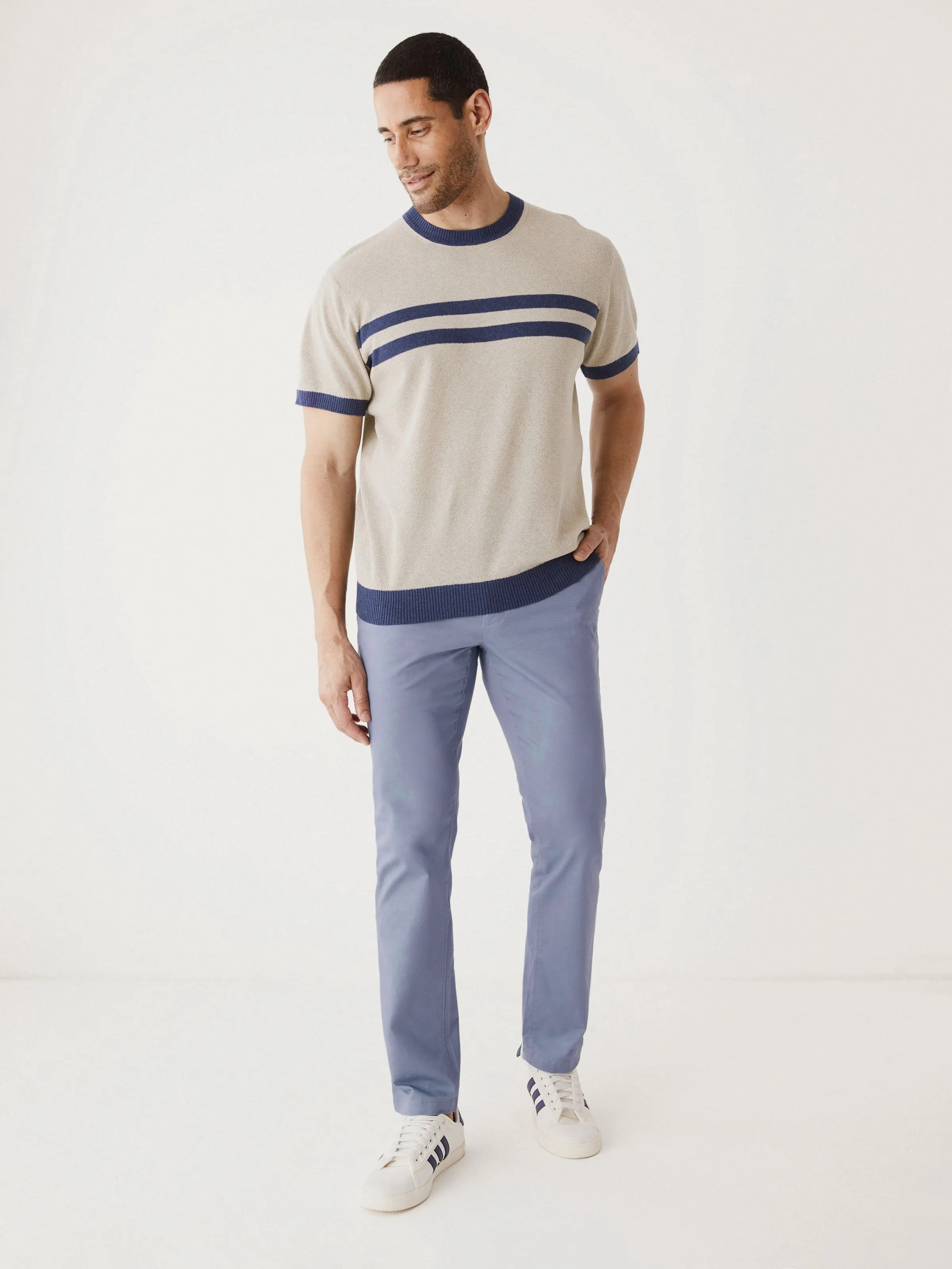 The Brunswick Slim Fit Chino Pant in Black